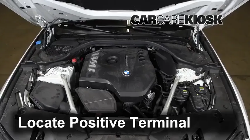 2019 BMW 530i 2.0L 4 Cyl. Turbo Battery Jumpstart